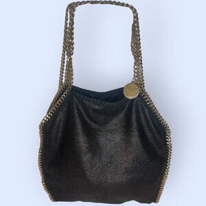 Stella McCartney Falabella Baby Shoulder Bag, Black